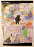 Under a Black Star 1918 by Paul Klee