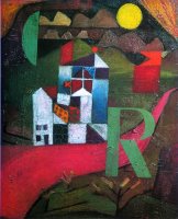 Villa R 1919 by Paul Klee