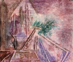 Wege Im Sand II by Paul Klee