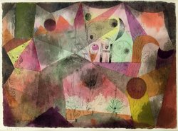 With The H 1916 by Paul Klee