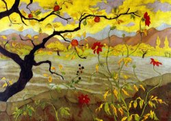 Apple Tree with Red Fruit 1902 by Paul Ranson