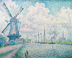 Canal of Overschie by Paul Signac