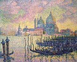 Entrance to The Grand Canal, Venice by Paul Signac