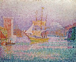 Harbour at Marseilles by Paul Signac