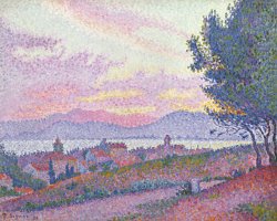 View Of Saint Tropez by Paul Signac