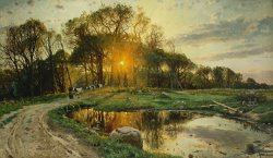 The Return Home by Peder Monsted