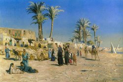 On The Outskirts of Cairo by Peder Mork Monsted