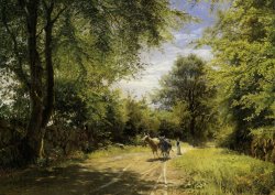 The Young Cowherd by Peder Mork Monsted