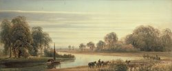 Walton on Thames by Peter de Wint