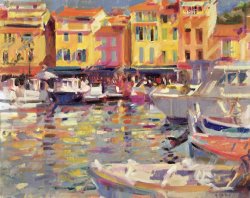 Harbor at Cassis by Peter Graham