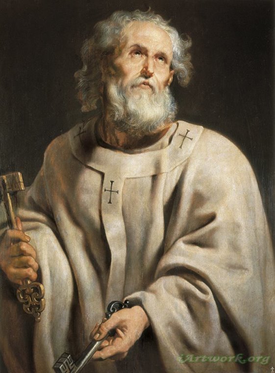 Peter Paul Rubens Saint Peter Painting IArtWork