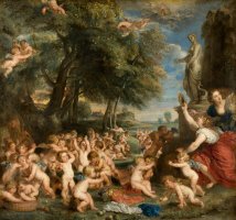 Worship of Venus by Peter Paul Rubens