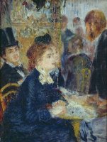 At the Cafe by Pierre Auguste Renoir