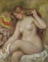 Bather by Pierre Auguste Renoir