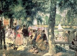 Bathing on the Seine or La Grenouillere by Pierre Auguste Renoir