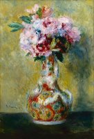 Bouquet in a Vase by Pierre Auguste Renoir