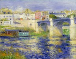 Bridge at Chatou by Pierre Auguste Renoir