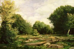 Clearing in the Woods by Pierre Auguste Renoir