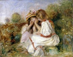 Deux Fillettes by Pierre Auguste Renoir