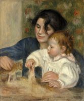 Gabrielle And Jean by Pierre Auguste Renoir