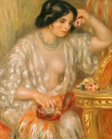 Gabrielle with Jewellery by Pierre Auguste Renoir