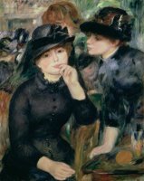 Girls in Black by Pierre Auguste Renoir