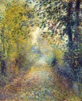 In The Woods by Pierre Auguste Renoir