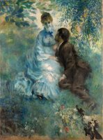 Lovers by Pierre Auguste Renoir