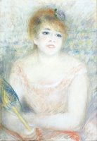 Mlle. Jeanne Samary by Pierre Auguste Renoir
