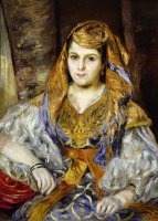 Mme. Clementine Stora in Algerian Dress by Pierre Auguste Renoir
