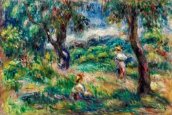 Paysage Bleu by Pierre Auguste Renoir