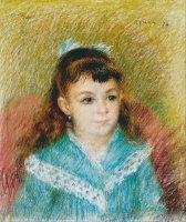 Portrait of a Young Girl (elisabeth Maitre), 1879 by Pierre Auguste Renoir