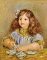 Portrait Of Genevieve Bernheim De Villiers by Pierre Auguste Renoir