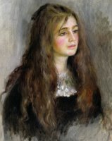Portrait of Julie Manet by Pierre Auguste Renoir