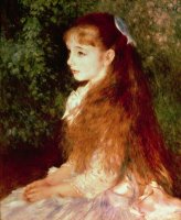  Portrait of Mademoiselle Irene Cahen d'Anvers by Pierre Auguste Renoir