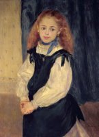 Portrait of Mademoiselle Legrand by Pierre Auguste Renoir