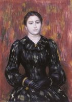 Portrait of Mme. Paulin by Pierre Auguste Renoir
