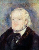 Portrait Of Richard Wagner by Pierre Auguste Renoir