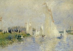 Regatta At Argenteuil by Pierre Auguste Renoir