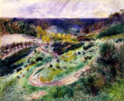 Road at Wargemont by Pierre Auguste Renoir