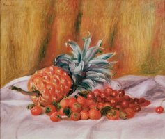 Strawberries and Pineapple by Pierre Auguste Renoir