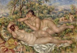 The Bathers (les Baigneuses) by Pierre Auguste Renoir