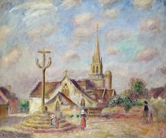 The Calvary at Pont Aven by Pierre Auguste Renoir