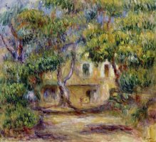 The Farm at Les Collettes by Pierre Auguste Renoir