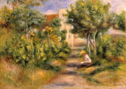 The Garden in Cagnes by Pierre Auguste Renoir