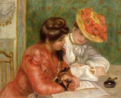The Letter by Pierre Auguste Renoir