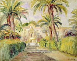 The Palm Trees by Pierre Auguste Renoir