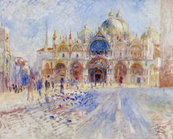 The Piazza San Marco by Pierre Auguste Renoir