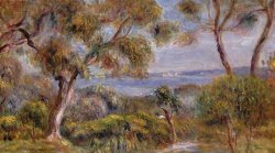 The Sea at Cagnes by Pierre Auguste Renoir