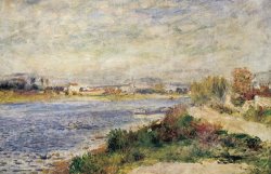 The Seine In Argenteuil by Pierre Auguste Renoir